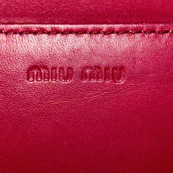 Miu Miu Pink Long Wallet - Picture 6 of 12
